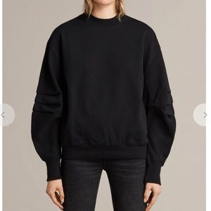 Allsaints Violet Crew sweatshirt, black